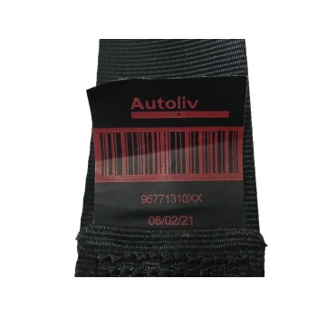 Recambio de cinturon seguridad delantero derecho para citroën c4 grand picasso 1.2 12v e-thp / puretech referencia OEM IAM 96771
