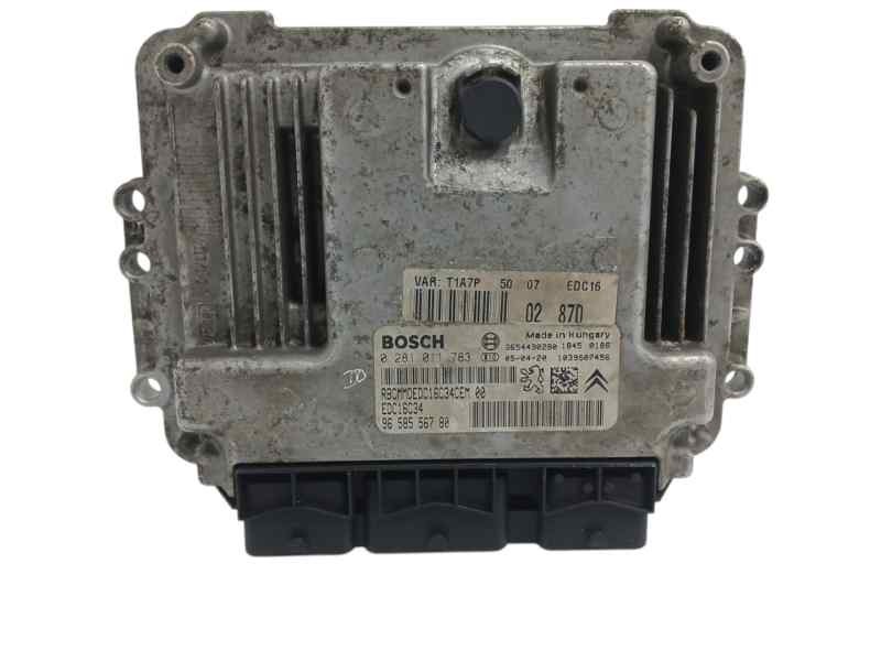 Recambio de centralita motor uce para peugeot 206 berlina 1.4 hdi referencia OEM IAM 9658556780 0281011783 