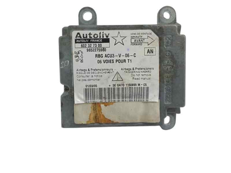 Recambio de centralita airbag para peugeot 206 berlina 1.4 hdi referencia OEM IAM 9652275980 602327300 