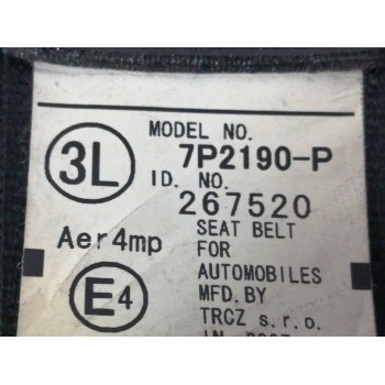 Recambio de cinturon seguridad delantero izquierdo para citroën c1 1.4 hdi cat (8ht / dv4td) referencia OEM IAM 7P2190P  
