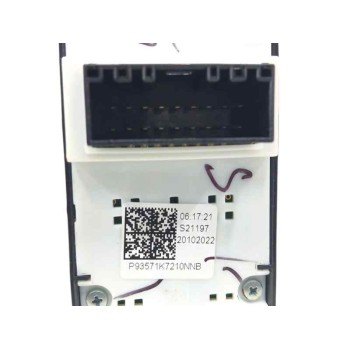 Recambio de mando elevalunas delantero izquierdo para hyundai i10 (ac3) 1.2 16v cat referencia OEM IAM 93571K7210  