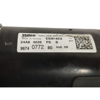 Recambio de motor arranque para citroën c4 picasso 1.5 blue-hdi fap referencia OEM IAM 9674077280  