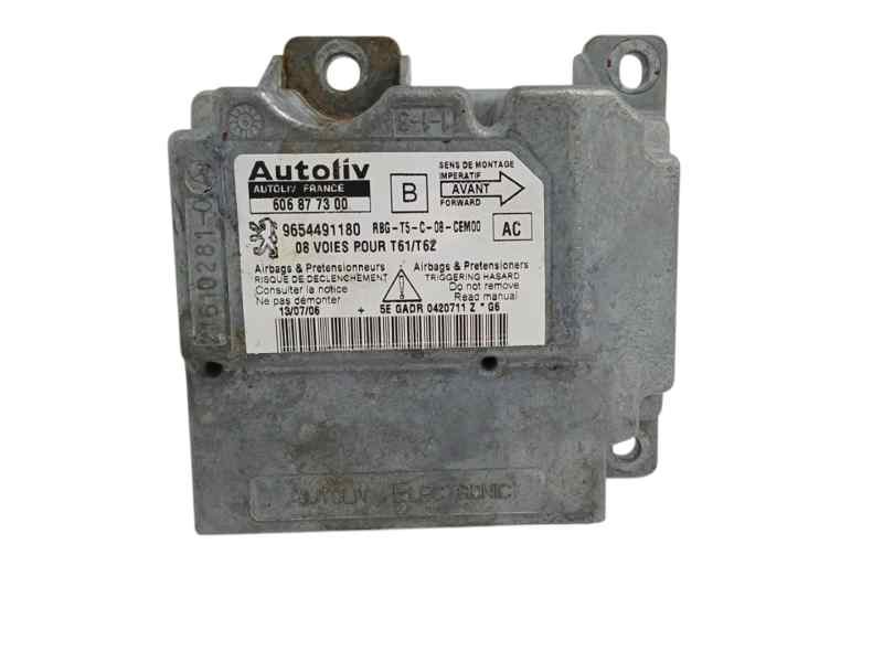Recambio de centralita airbag para peugeot 307 break/sw (s2) 1.6 16v hdi referencia OEM IAM 9654491180 606877300 