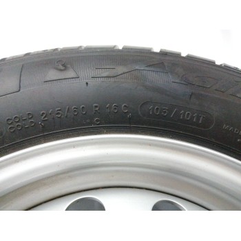 Recambio de neumatico repuesto para fiat scudo furgoneta (270_, 272_) 2.0 d multijet referencia OEM IAM PS616001 7J16H2 ET42 KBA