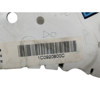 Recambio de cuadro instrumentos para volkswagen new beetle (9c1/1c1) 2.0 referencia OEM IAM 1C0920800C OBSERVAR FOTOS 