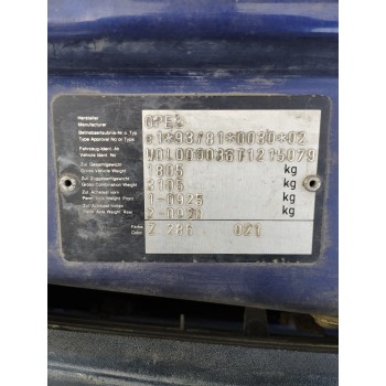 Recambio de carroceria corte para opel vectra b berlina 1.8 16v cat referencia OEM IAM   