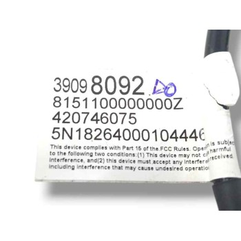 Recambio de camara vision trasera para opel astra k sports tourer 1.6 cdti dpf referencia OEM IAM 39098092  