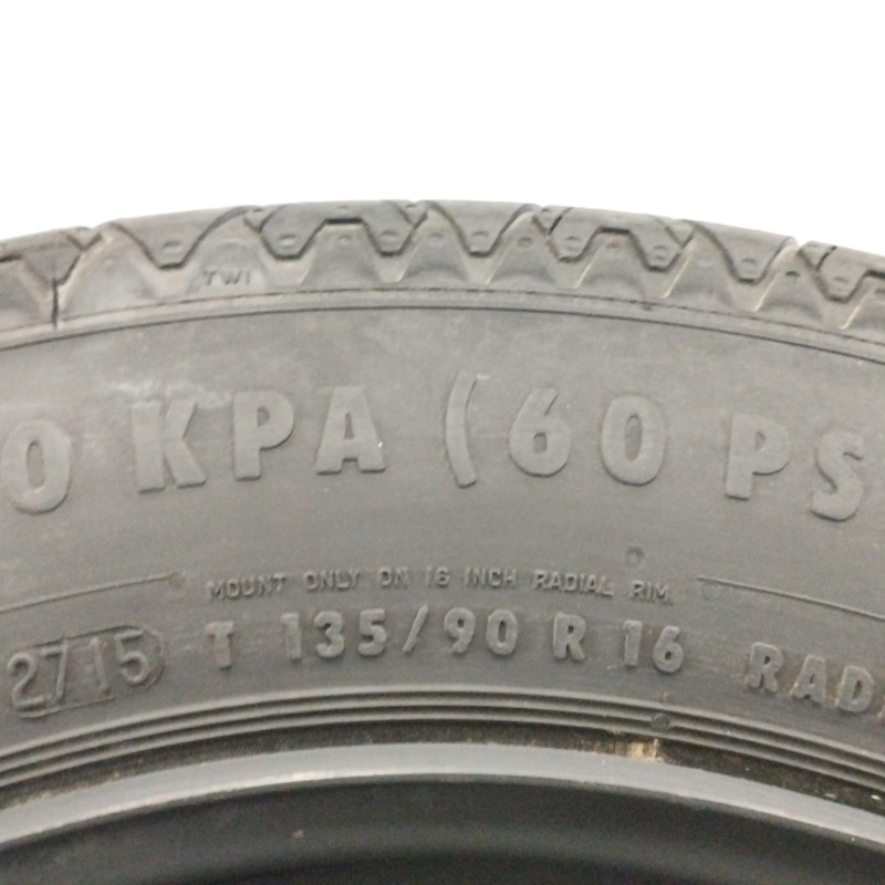 NEUMATICO REPUESTO 3 5BX16 ET32 5H 5X110