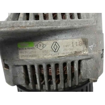 Recambio de alternador para renault laguna (b56) 2.2 turbodiesel referencia OEM IAM 7700424595 110A 