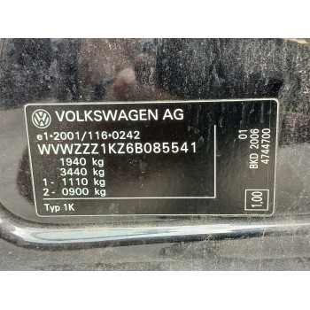 Recambio de carroceria corte para volkswagen golf v berlina (1k1) 2.0 tdi referencia OEM IAM   