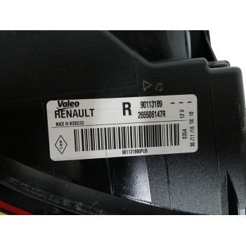 Recambio de piloto trasero derecho para dacia sandero referencia OEM IAM 265506147R 90113189 