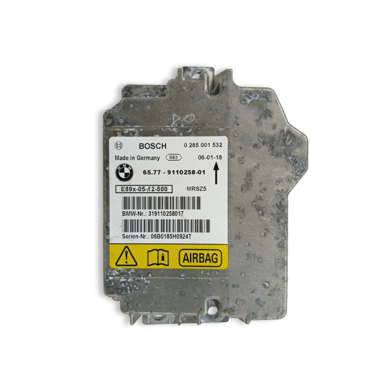 Recambio de centralita airbag para bmw serie 1 berlina (e81/e87) 118i referencia OEM IAM 65779110258  