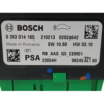Recambio de modulo electronico para citroën c4 grand picasso 1.2 12v e-thp / puretech referencia OEM IAM 9824532180 0263014165 