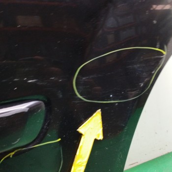 Recambio de puerta trasera izquierda para nissan x-trail (t30) 2.2 dci diesel cat referencia OEM IAM  OBSERVAR FOTOS 