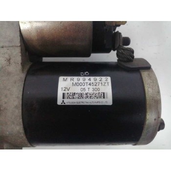 Recambio de motor arranque para mitsubishi colt berlina 3 (cz) 1.3 cat referencia OEM IAM MR994922 M000T45271ZT 