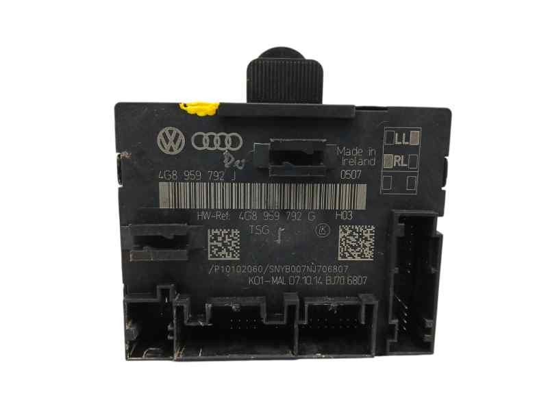 Recambio de modulo electronico para audi a7 sportback (4ga, 4gf) 3.0 tdi quattro referencia OEM IAM 4G8959792J 4G8959792G Recambio de modulo electronico para audi a7 sportback (4ga, 4gf) 3.0 tdi quattro referencia OEM IAM 4G8959792J 4G8959792G
