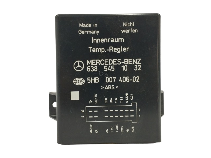 Recambio de modulo electronico para mercedes-benz vito (w638) caja cerrada 110 d  (638.074) referencia OEM IAM 6385451032 5HB007