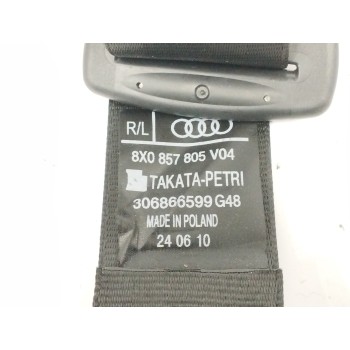 Recambio de cinturon seguridad trasero derecho para audi a1 (8x) 1.6 tdi referencia OEM IAM 8X0857805  