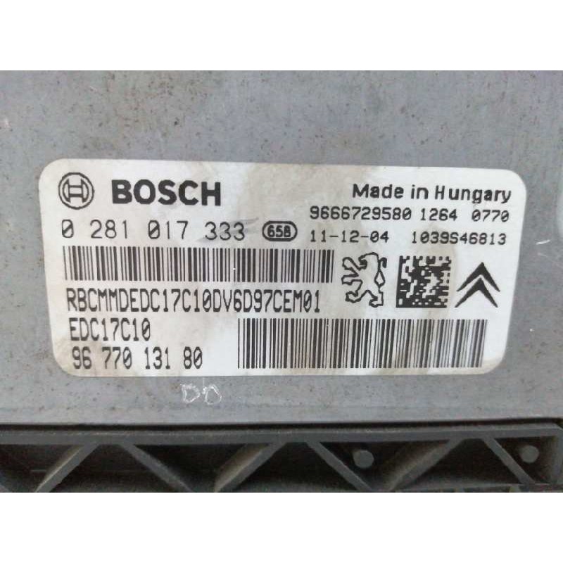 CENTRALITA MOTOR UCE 0281017333