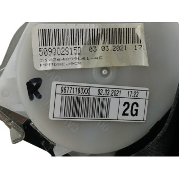 Recambio de cinturon seguridad trasero izquierdo para citroën c4 grand picasso 1.2 12v e-thp / puretech referencia OEM IAM 96771