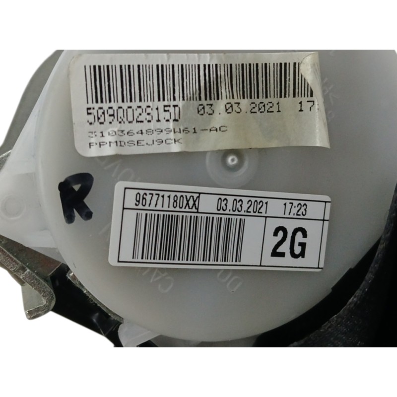 CINTURON SEGURIDAD TRASERO IZQUIERDO