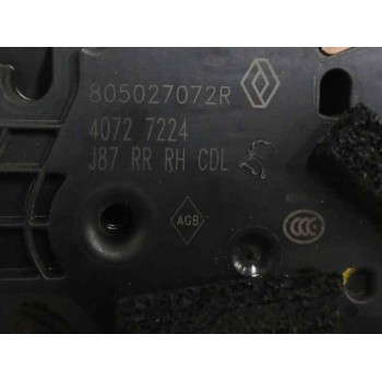 Recambio de cerradura puerta trasera derecha para renault captur i ( j5 h5 ) 1.5 dci 110 referencia OEM IAM 805027072R  