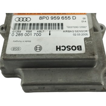Recambio de centralita airbag para audi a3 (8p) 2.0 tdi referencia OEM IAM 8P0959655D 0285001700 