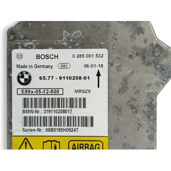 Recambio de centralita airbag para bmw serie 1 berlina (e81/e87) 118i referencia OEM IAM 65779110258  
