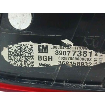 Recambio de piloto trasero derecho interior para opel astra k sports tourer 1.6 cdti dpf referencia OEM IAM 39077381  