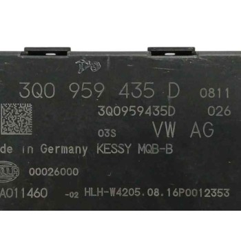 Recambio de modulo electronico para volkswagen passat b8 (3g2, cb2) 1.4 tsi 150 cv referencia OEM IAM 3Q0959435D AUTORIZACION DE