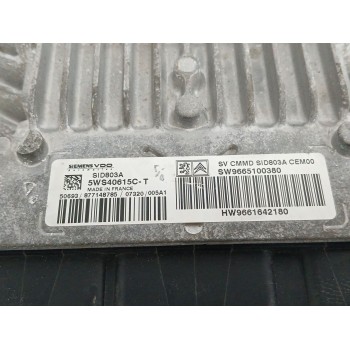 Recambio de centralita motor uce para citroën c4 grand picasso i (ua_) 2.0 hdi 138 referencia OEM IAM SW9665100380  5WS40615C