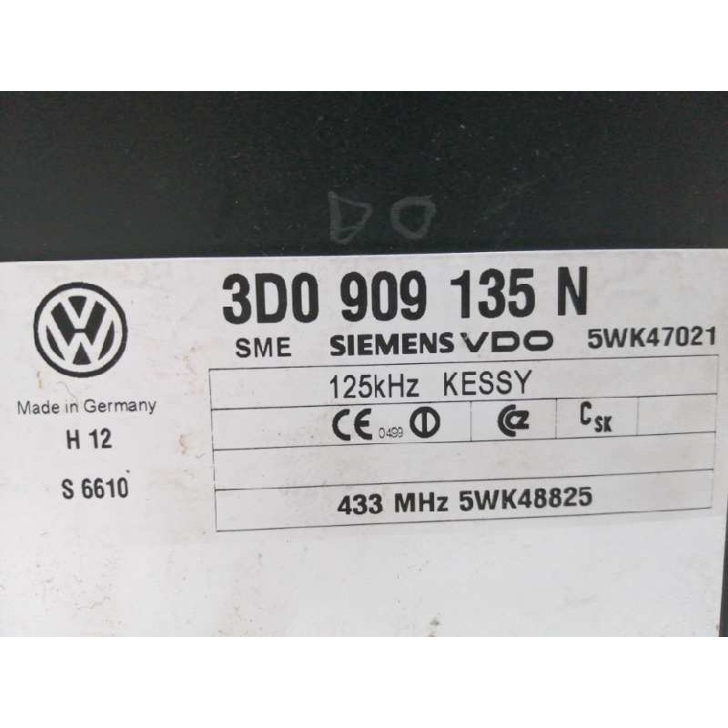 MODULO ELECTRONICO 5WK47021