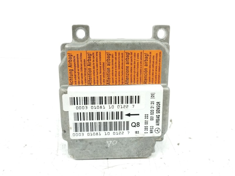 Recambio de centralita airbag para mercedes-benz clase a (w168) 160 cdi (168.006) referencia OEM IAM 0018203126 0285001222 