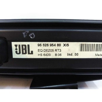 Recambio de sistema audio / radio cd para citroën c6 (td_) 2.7 hdi referencia OEM IAM 9662695480 AMPLIFICADOR 