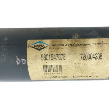 Recambio de transmision central para iveco daily ka 2.3 diesel cat referencia OEM IAM 5801547078 210 CM OBSERVAR FOTO