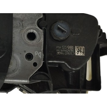 Recambio de cerradura puerta delantera izquierda para citroën c3 1.2 12v vti / puretech referencia OEM IAM 16942935 PSA123981 