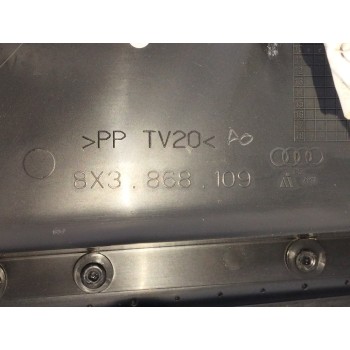 Recambio de guarnecido puerta delantera izquierda para audi a1 (8x) 1.6 tdi referencia OEM IAM 8X3868109 NEGRO 