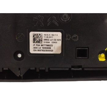 Recambio de mando multifuncion para peugeot 308 sw 1.2 12v e-thp referencia OEM IAM 96777660ZD INTERRUPTOR COMBINADO 