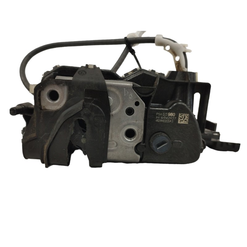 Recambio de cerradura puerta delantera derecha para citroën c3 1.2 12v vti / puretech referencia OEM IAM 16942937 PSA123980 