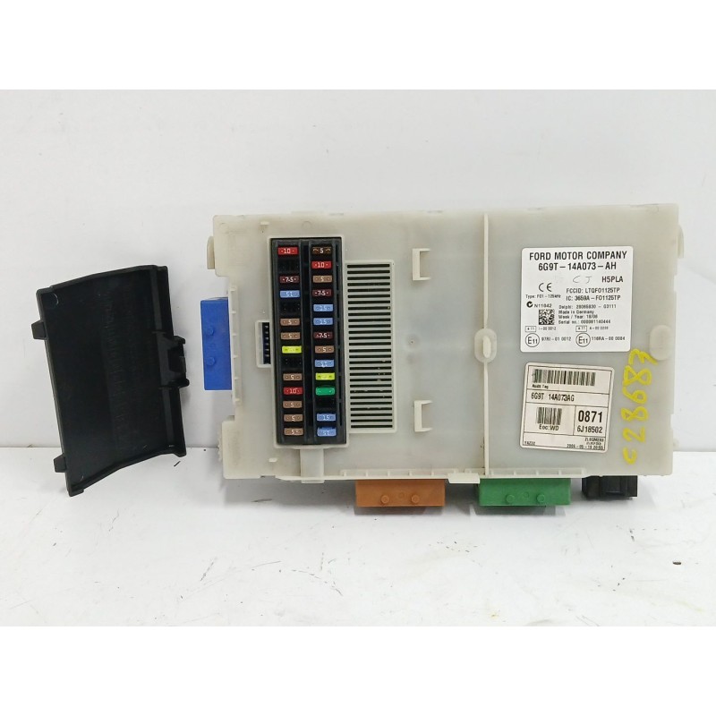 Recambio de caja reles / fusibles para ford s-max (ca1) 2.0 tdci cat referencia OEM IAM 6G9T14A073AH  6G9T14A073AG