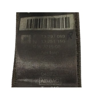 Recambio de cinturon seguridad delantero izquierdo para chevrolet cruze 2.0 diesel cat referencia OEM IAM 13297089  