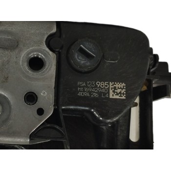 Recambio de cerradura puerta trasera izquierda para citroën c3 1.2 12v vti / puretech referencia OEM IAM 16942940 PSA123985 