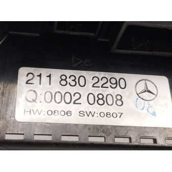 Recambio de mando climatizador para mercedes-benz clase e (w211) berlina 2.2 cdi cat referencia OEM IAM 2118302290  