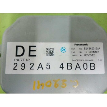 Recambio de modulo electronico para nissan juke (f15) acenta referencia OEM IAM 292A54BA0B ESTABILIZADOR VOLTAJE 