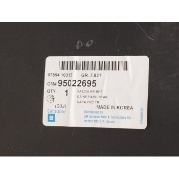 Recambio de paragolpes trasero para chevrolet orlando lt+ referencia OEM IAM 95022695  