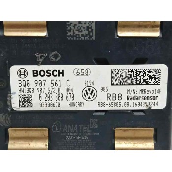 Recambio de modulo electronico para volkswagen passat b8 (3g2, cb2) 1.4 tsi 150 cv referencia OEM IAM 3Q0907561C UNIDAD DE CONTR