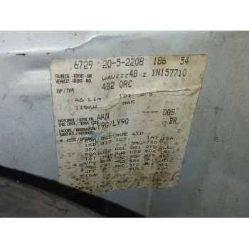 Recambio de carroceria corte para audi a6 berlina (4b2) 2.5 v6 24v tdi referencia OEM IAM   