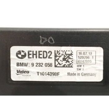 Recambio de resistencia calefaccion para bmw serie 1 lim. (f21) 2.0 turbodiesel referencia OEM IAM 9232058 ELEMENTO CALEFACTOR T