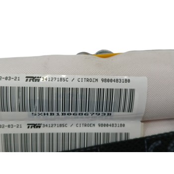 Recambio de airbag cortina delantero derecho para citroën c4 grand picasso 1.2 12v e-thp / puretech referencia OEM IAM 980048318