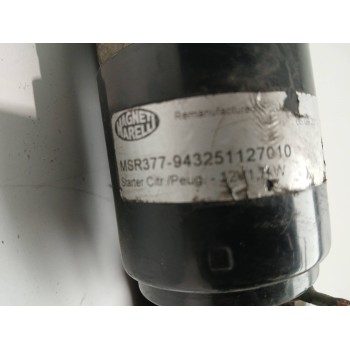 Recambio de motor arranque para peugeot 307 break / sw (s1) 2.0 hdi cat referencia OEM IAM MSR377  